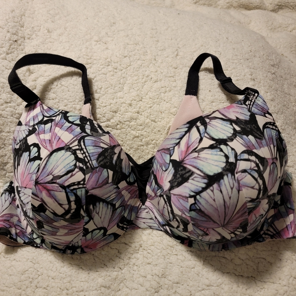 TORRID XO plunge smooth 360 back smoothing bra size 44 DDD